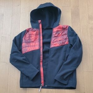 Paradox Two-Tone Puffer Jacket with Hood